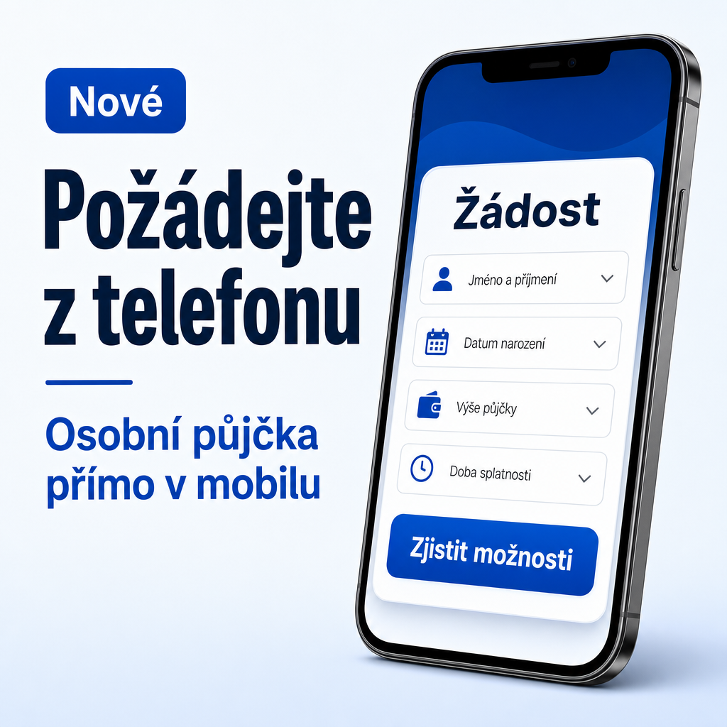 osobní půjčka v mobilu