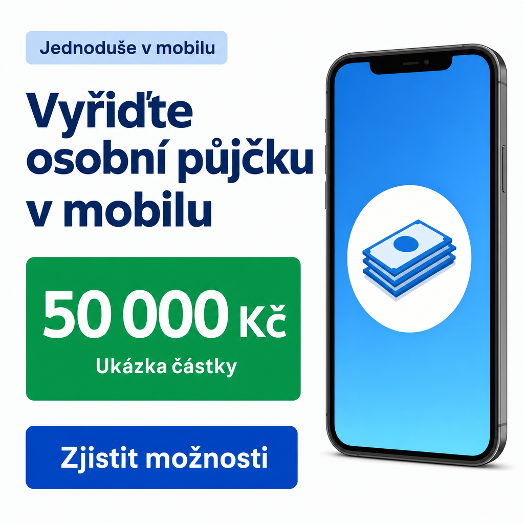 osobní půjčka v mobilu