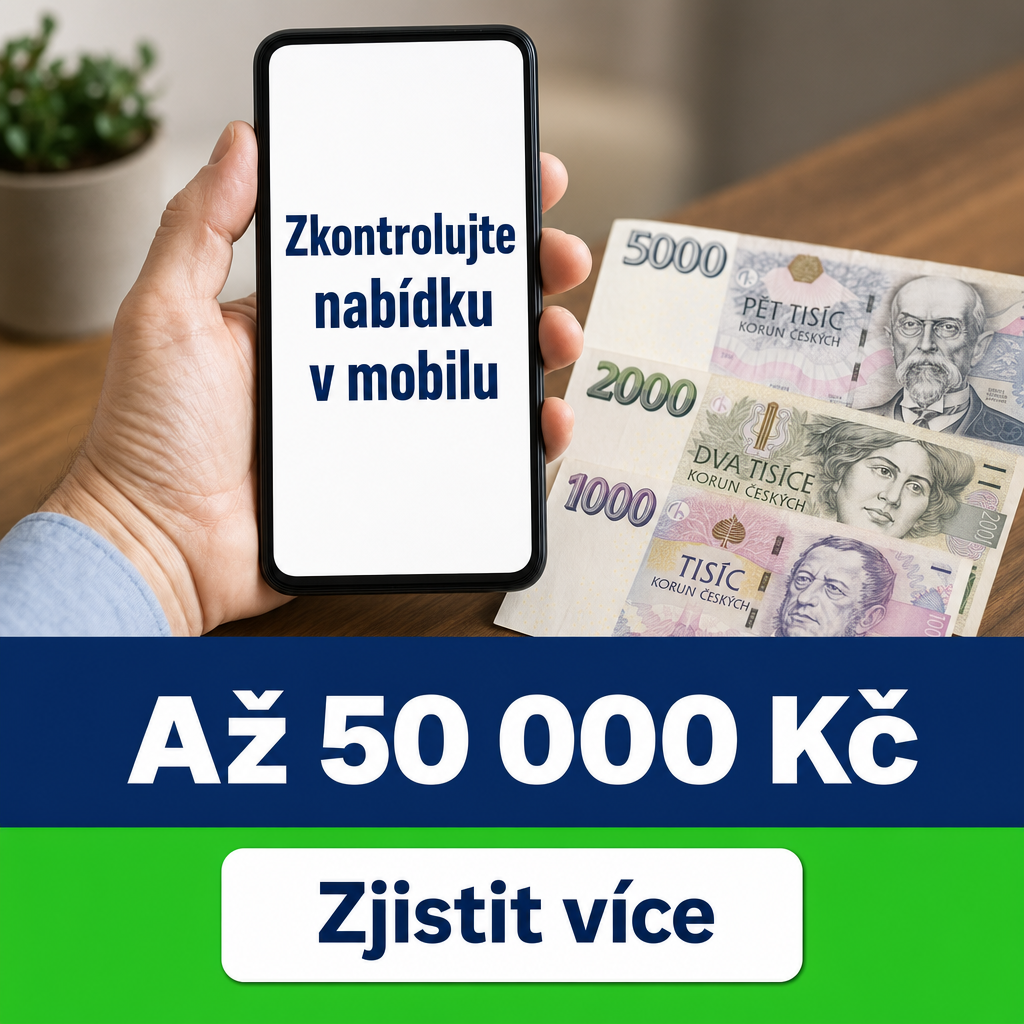 Ruka s mobilem a peníze