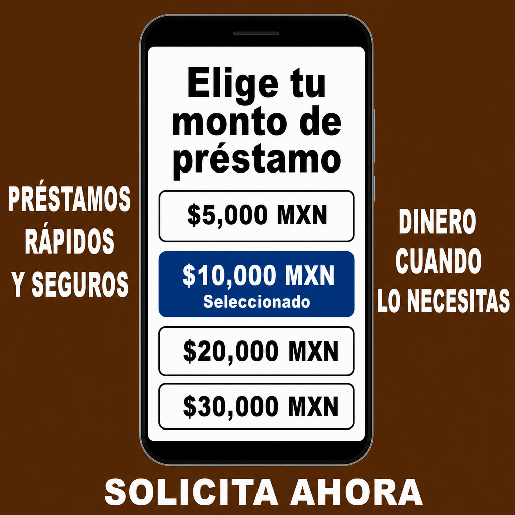 teléfono con monto de préstamo