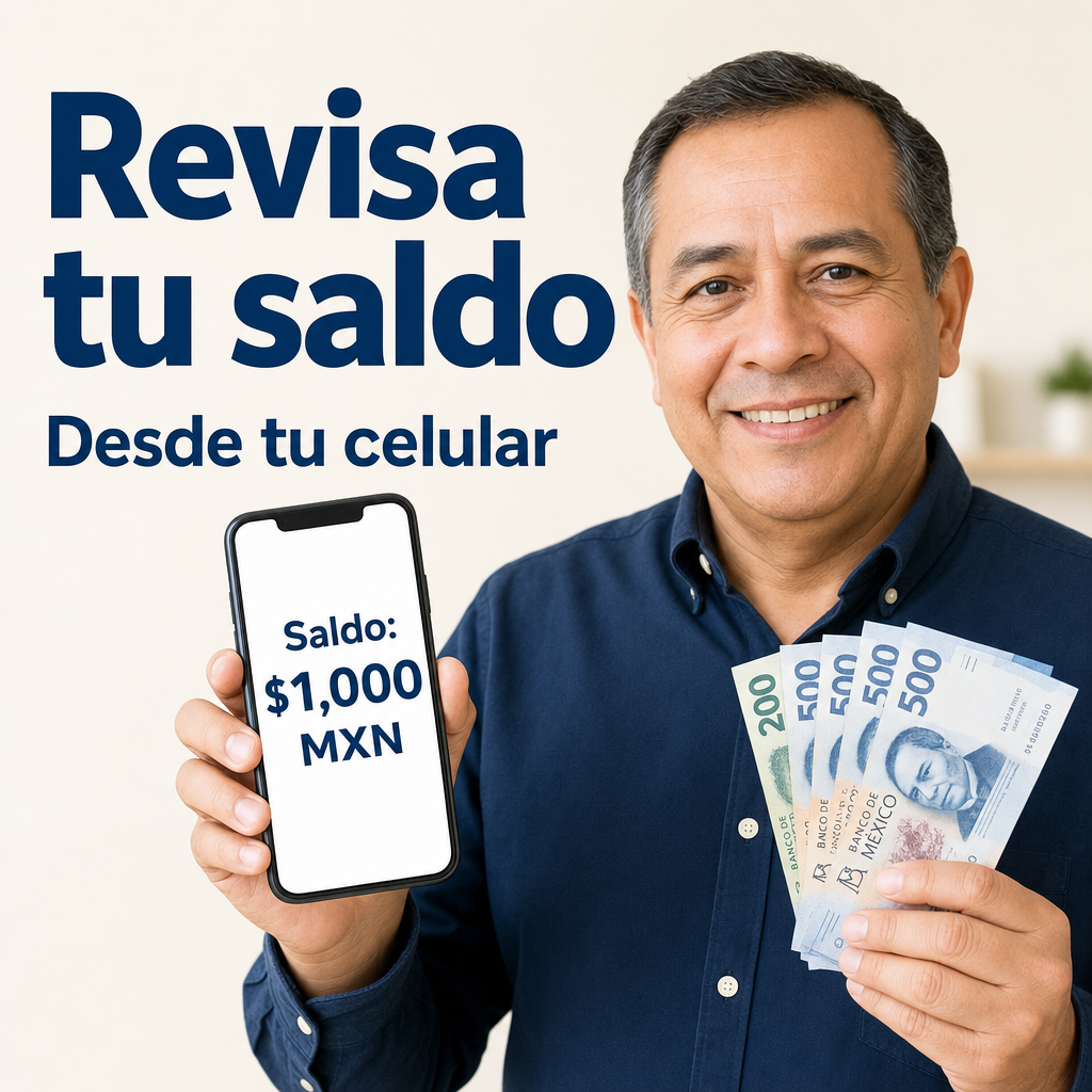 Persona con celular y dinero