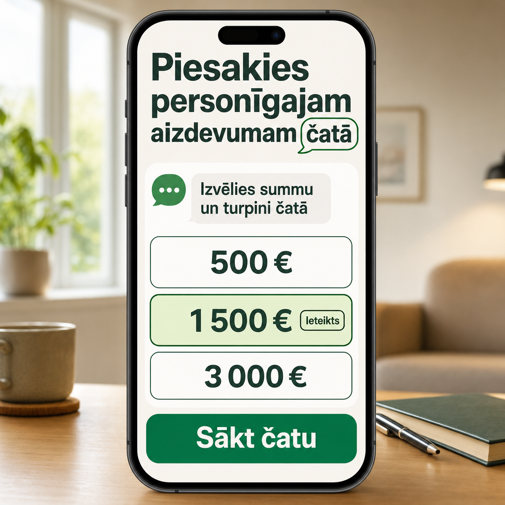Personīgais aizdevums čatā