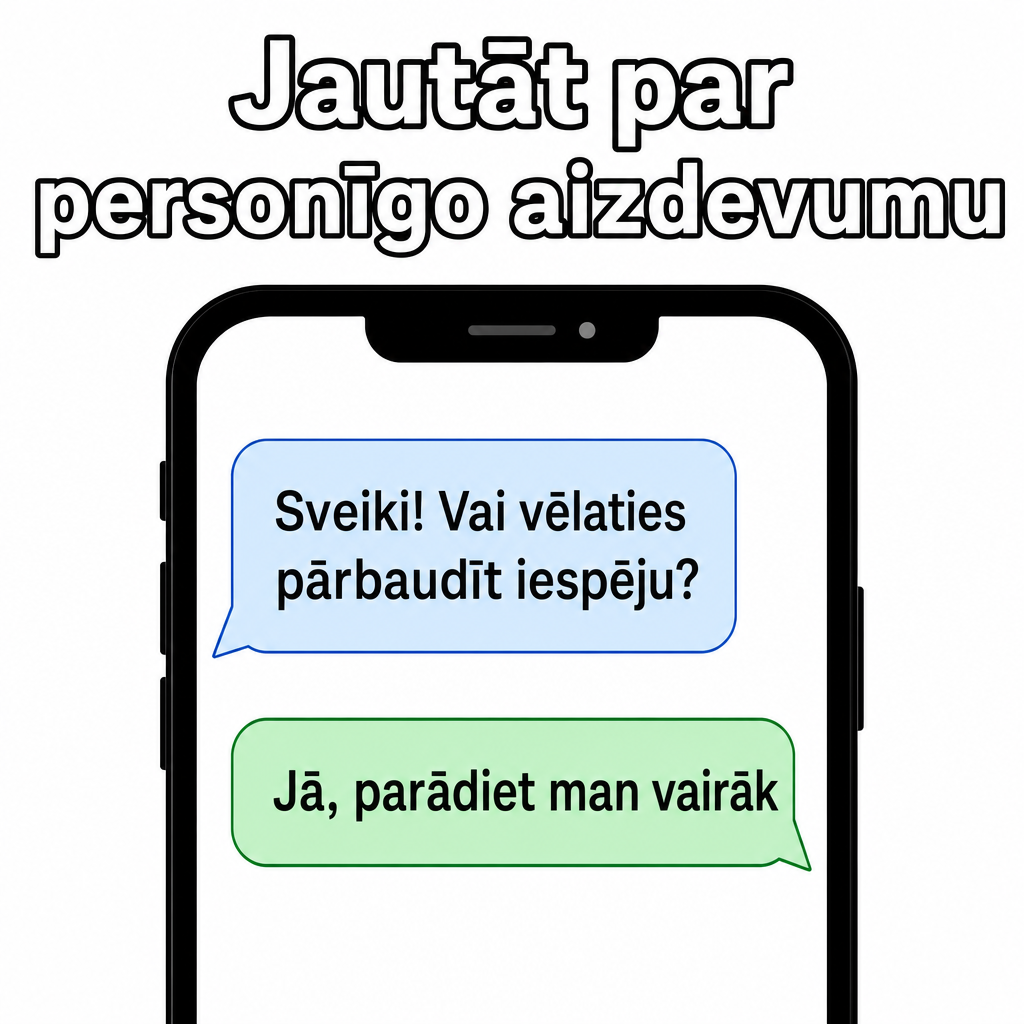 personīgā aizdevuma čats telefonā