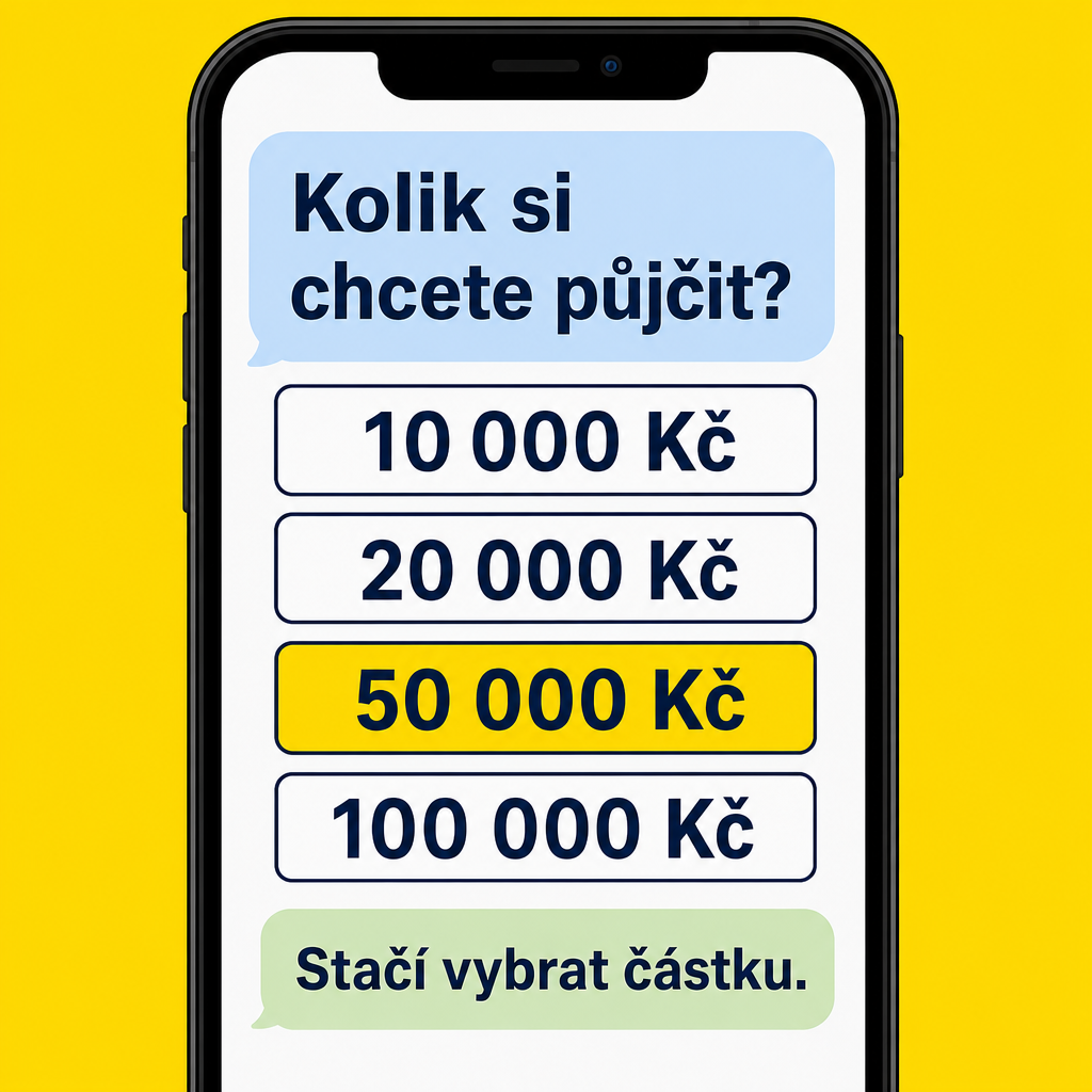 mobilní chat o půjčce