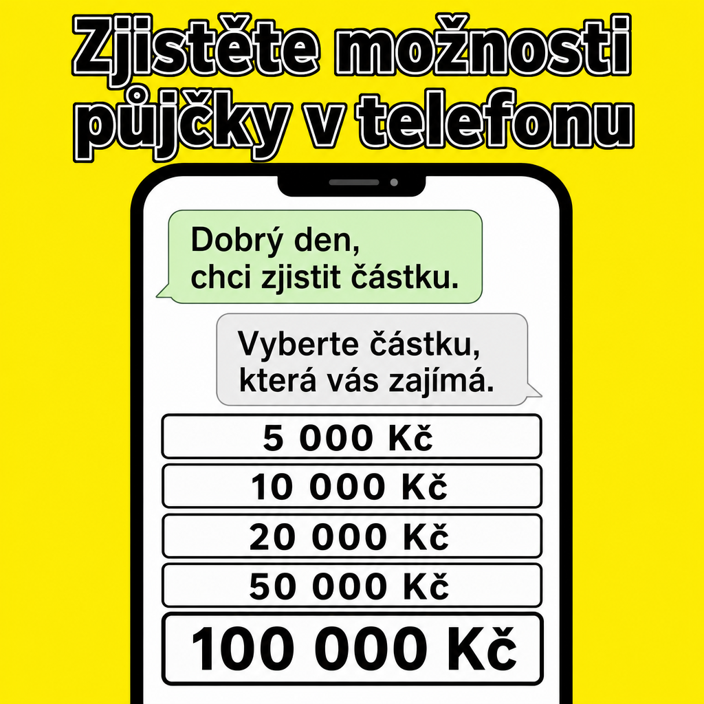 mobilní chat o půjčce