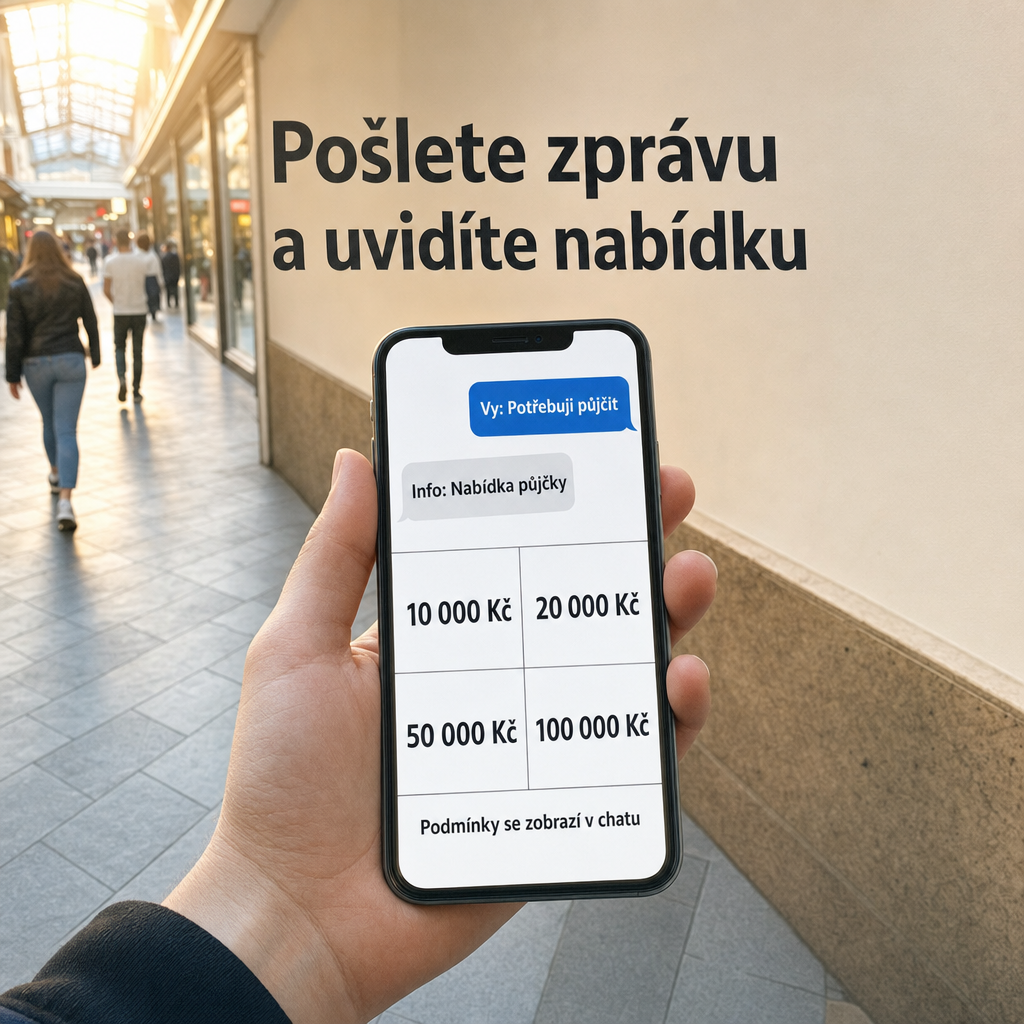 Mobilní chat s půjčkou