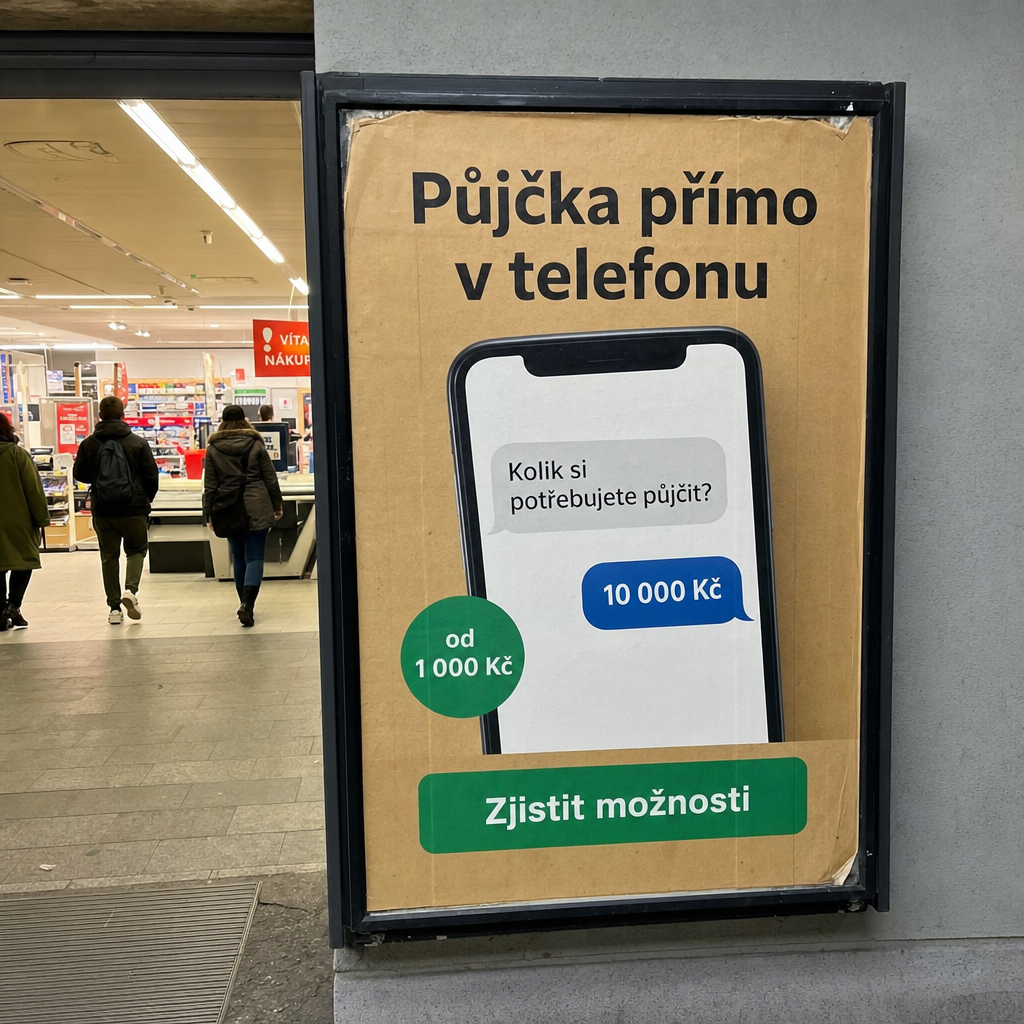 Mobilní chat s půjčkou