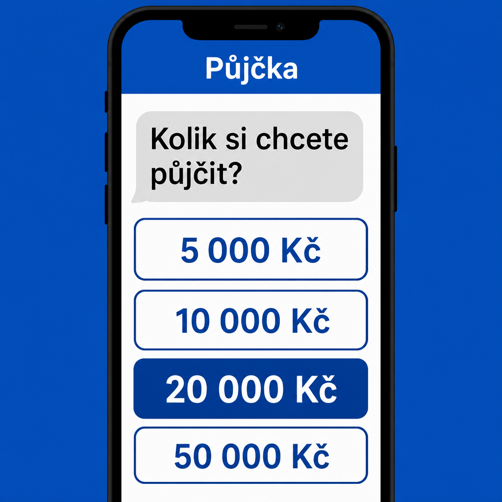 telefon s chatem o půjčce