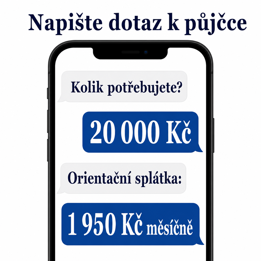 Mobilní chat o půjčce