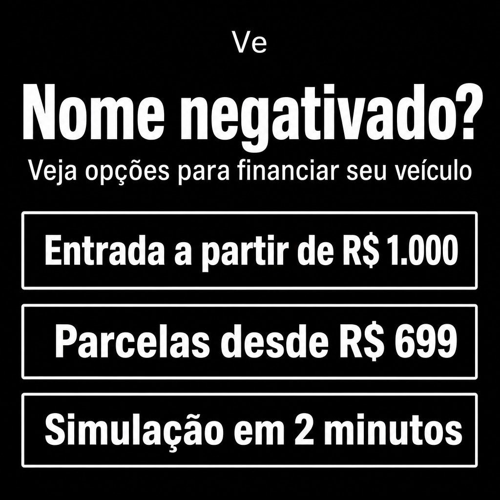 Financiamento de Veículos para Negativados