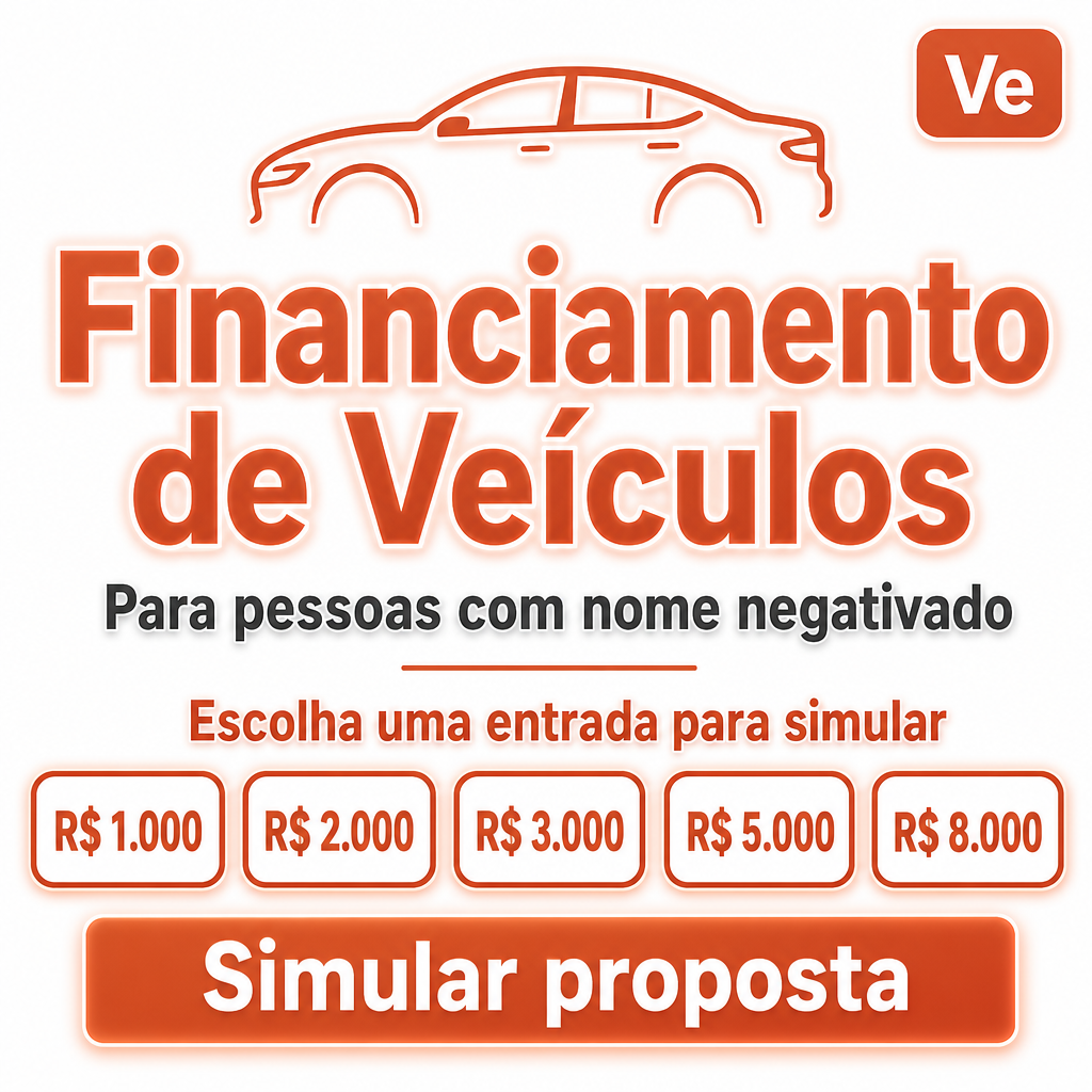 Financiamento de Veículos para Negativados