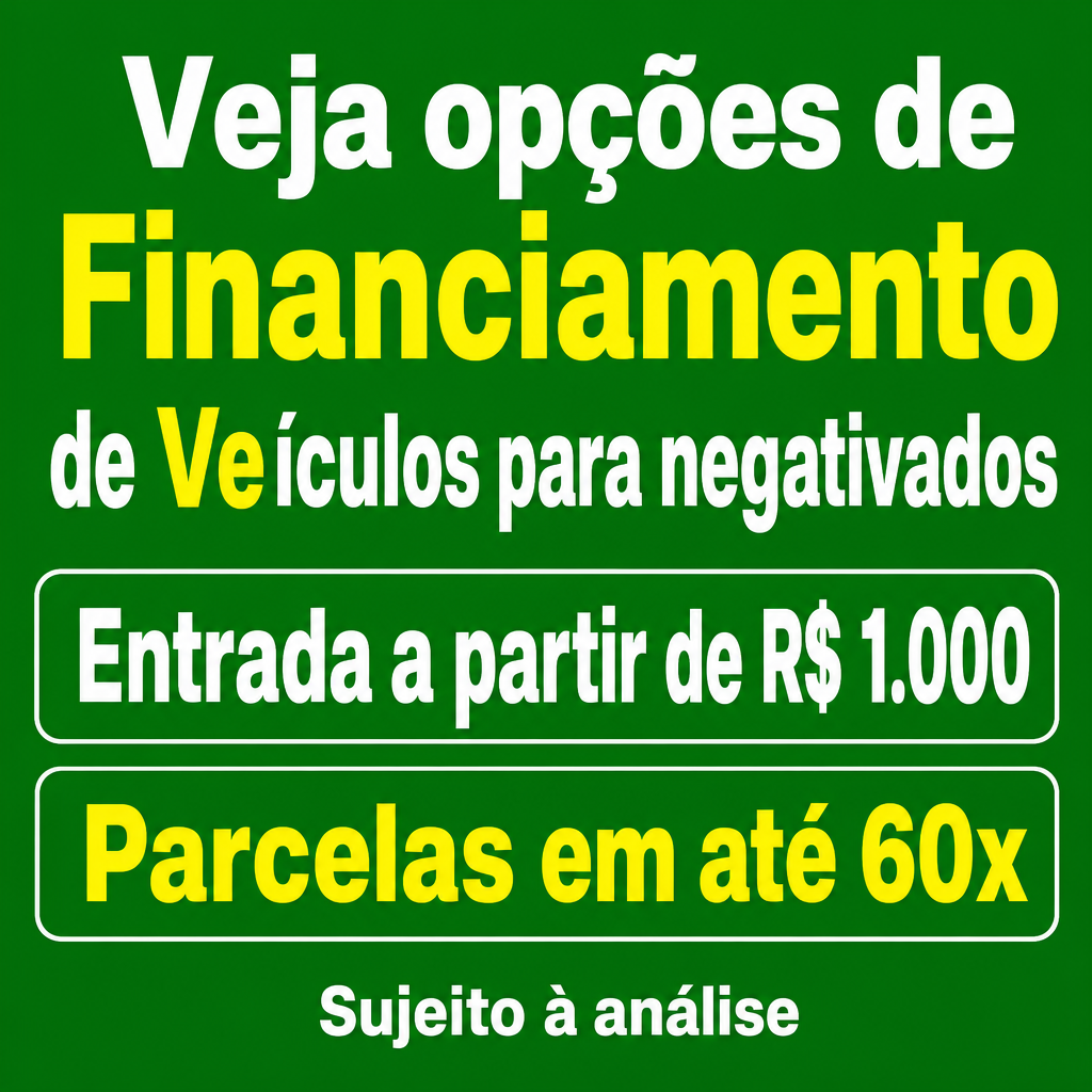 Credito de Financiamento de Veículos para Negativados